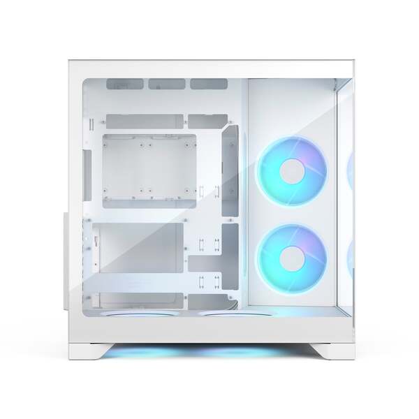 Fractal Design Pop 2 Vision Midi-Tower Case with RGB lighting and window, White RGB