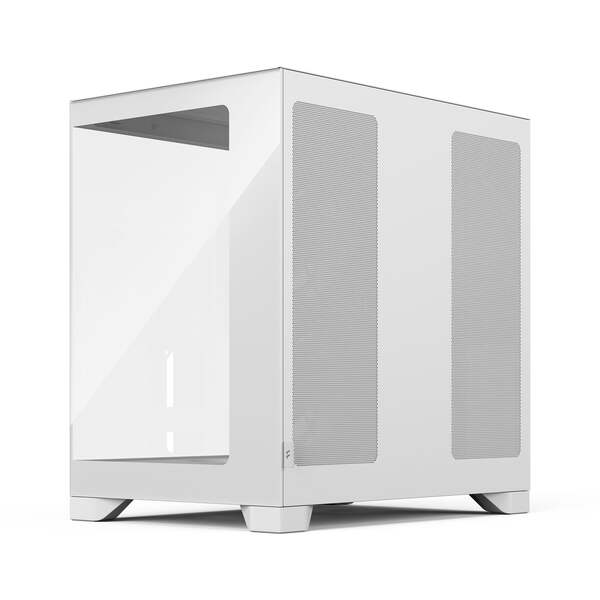 Fractal Design Pop 2 Vision Midi-Tower Case with RGB lighting and window, White RGB