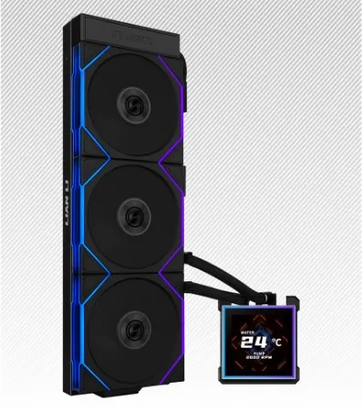 Lian Li HydroShift II LCD-S 360TL Wireless 360mm RGB -nestej&auml;&auml;hdytin, musta