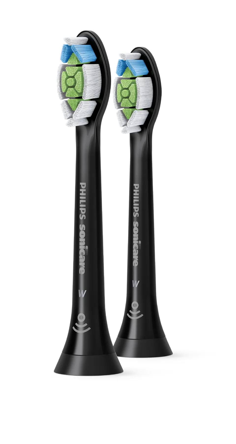 Philips Sonicare Optimal White HX6062/88 -vaihtoharjapäät, 2 kpl, musta