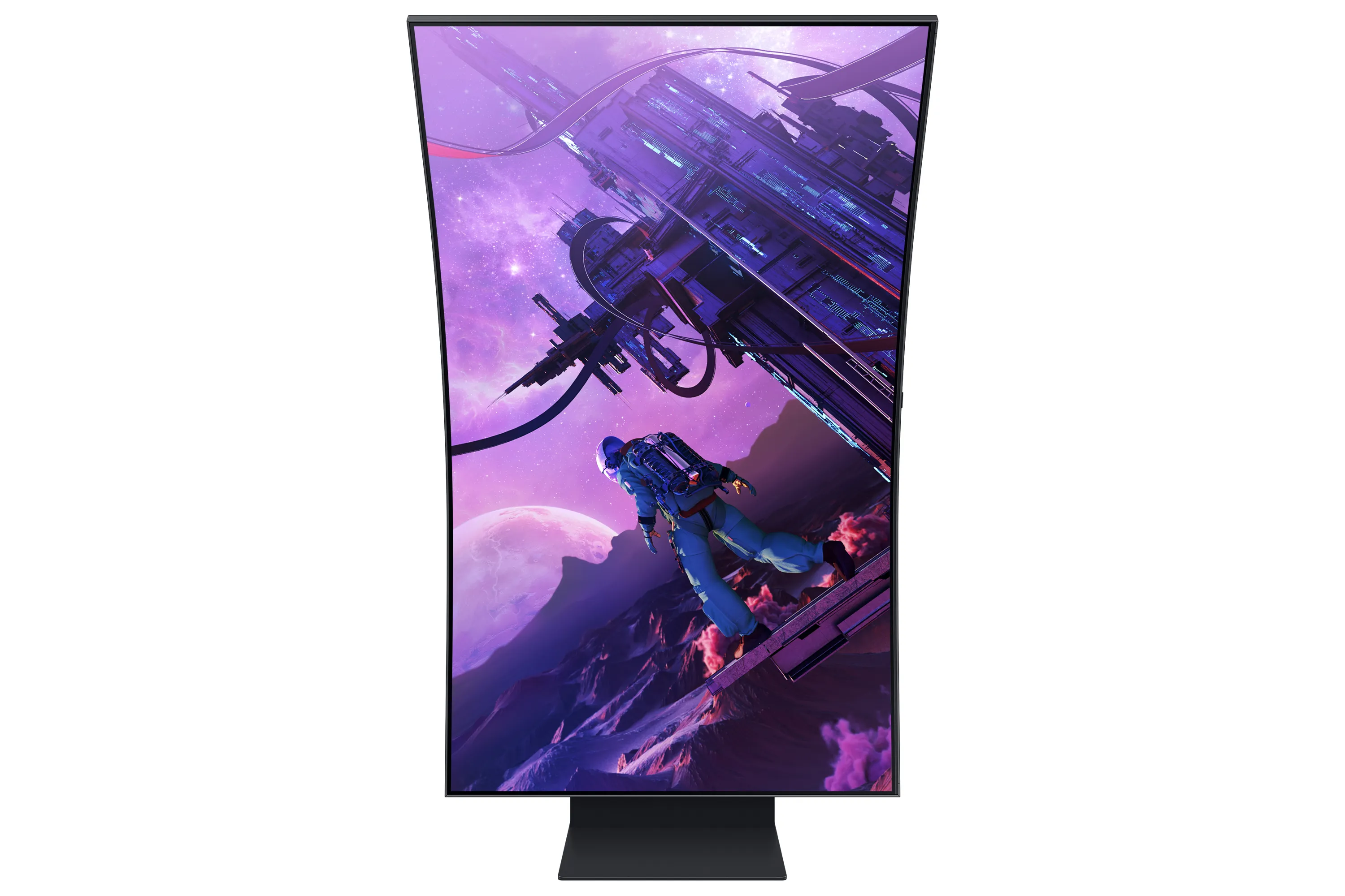 Samsung 55&quot; Odyssey ARK 4K UHD, Mini LED -kaareva pelin&auml;ytt&ouml;