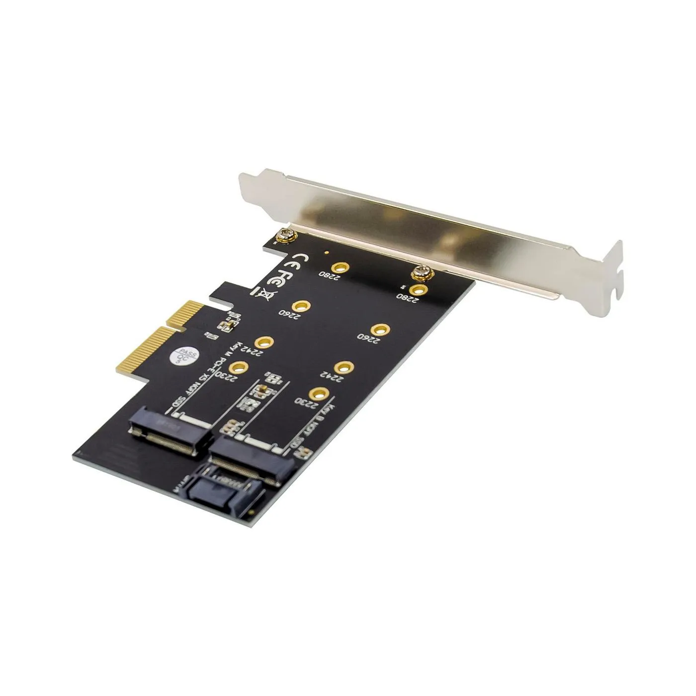PCIe x4 M.2 B & M Key NVMe