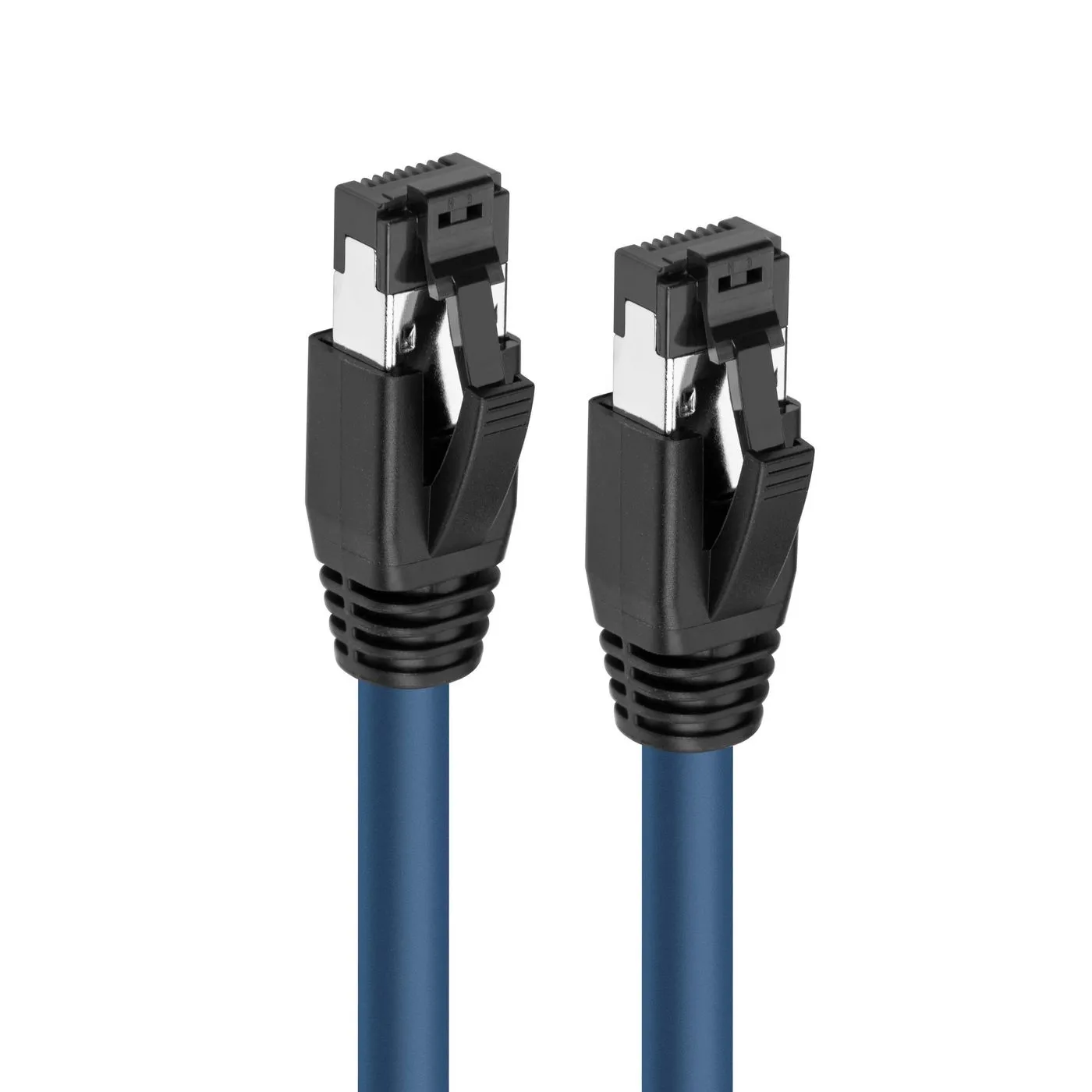 MicroConnect Cat8.1 S/FTP RJ45 0.5m -verkkokaapeli, sininen
