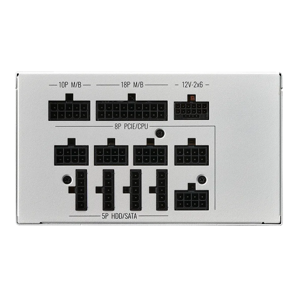 Cooler Master MWE V2 ATX 3.1 White Edition 1050W - Power supply, 80 Plus Gold