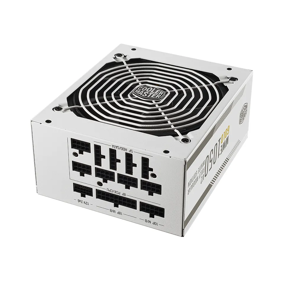 Cooler Master MWE V2 ATX 3.1 White Edition 1050W - Power supply, 80 Plus Gold