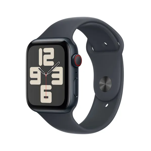 APPLE Watch SE GPS + Cellular 44mm Midnight Aluminium Case with Midnight Sport Band - S/M