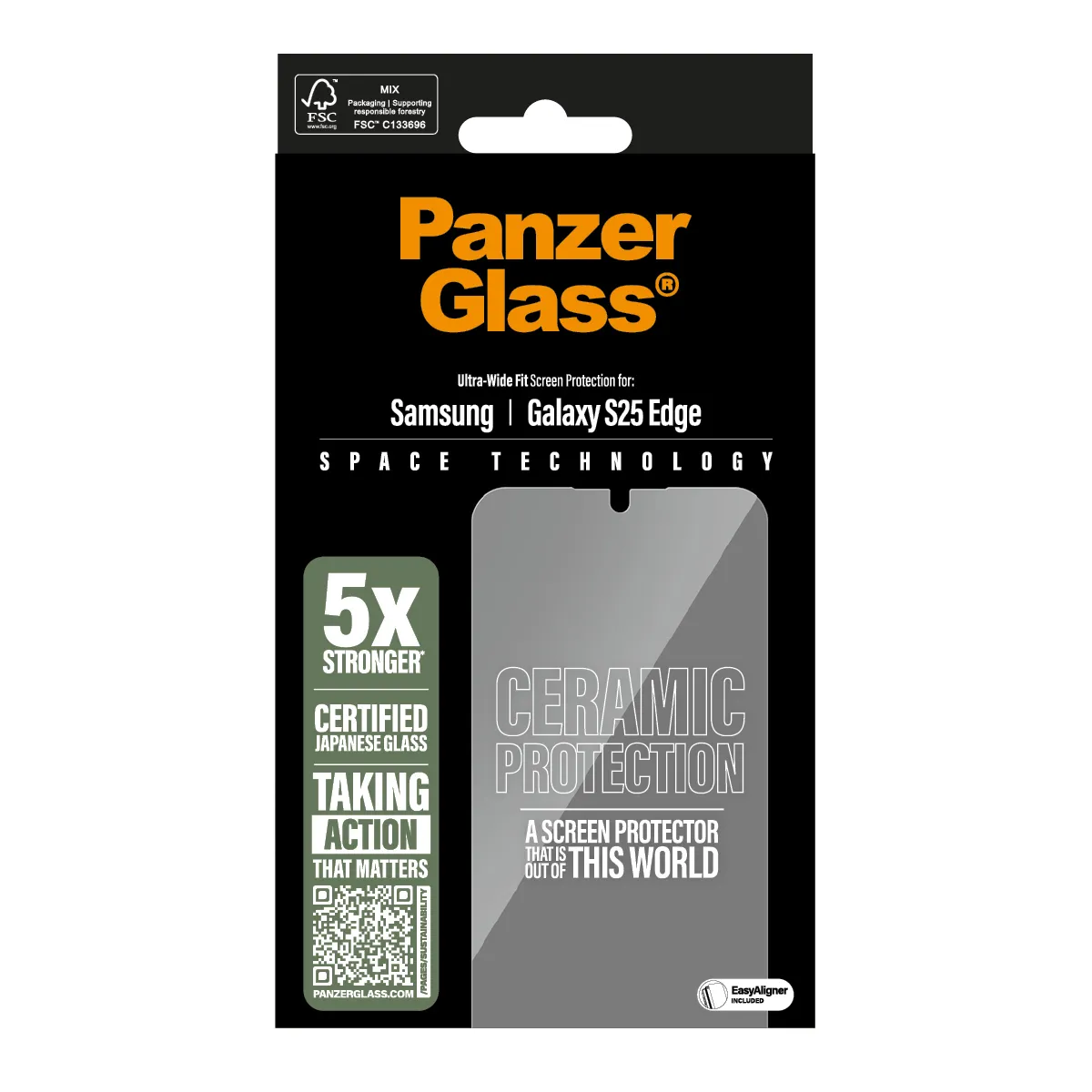 PanzerGlass Ultra-Wide Fit Alignerkit Galaxy S25 Edge - sk&auml;rmskydd