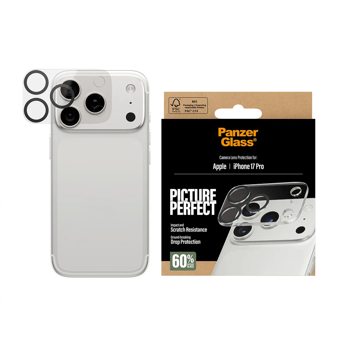 Panzerglass Picture Perfect iPhone 17 Pro - lens protector