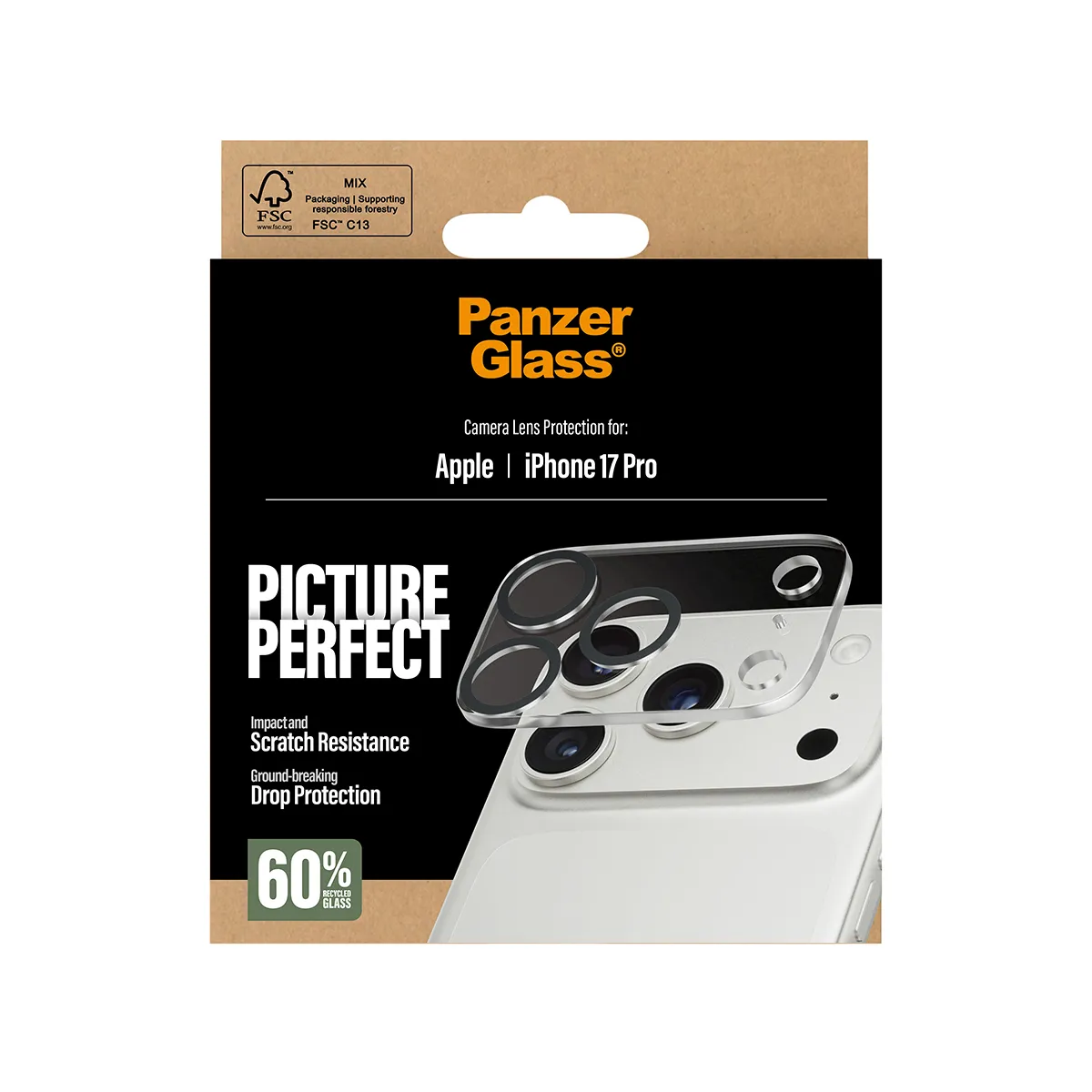 Panzerglass Picture Perfect iPhone 17 Pro - lens protector