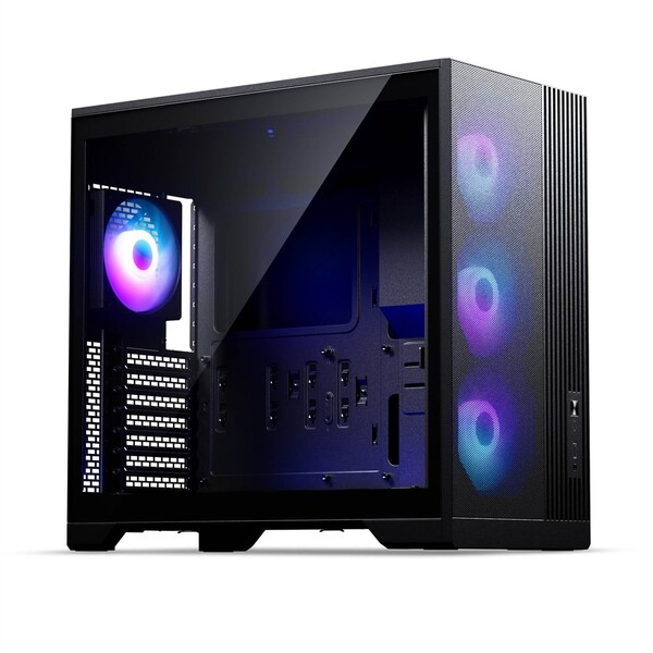 Phanteks XT M5 Mini-Tower Case with window and RGB lighting, Black