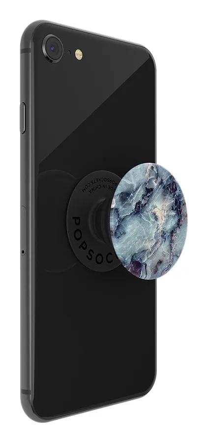 POPSOCKETS Blue Marble Avtagbart Grip med St&auml;llfunktion