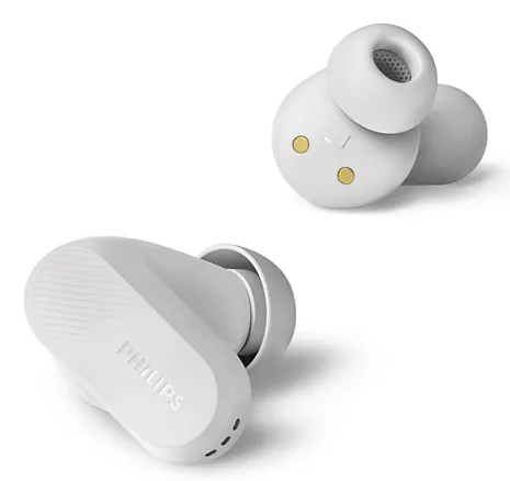 Philips 3000 Series TAT3509WT/00 Wireless Earbuds, White Philips 3000 Series TAT3509WT/00 Wireless Earbuds, White