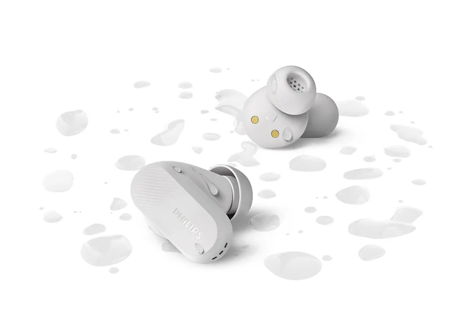 Philips 3000 Series TAT3509WT/00 Wireless Earbuds, White Philips 3000 Series TAT3509WT/00 Wireless Earbuds, White