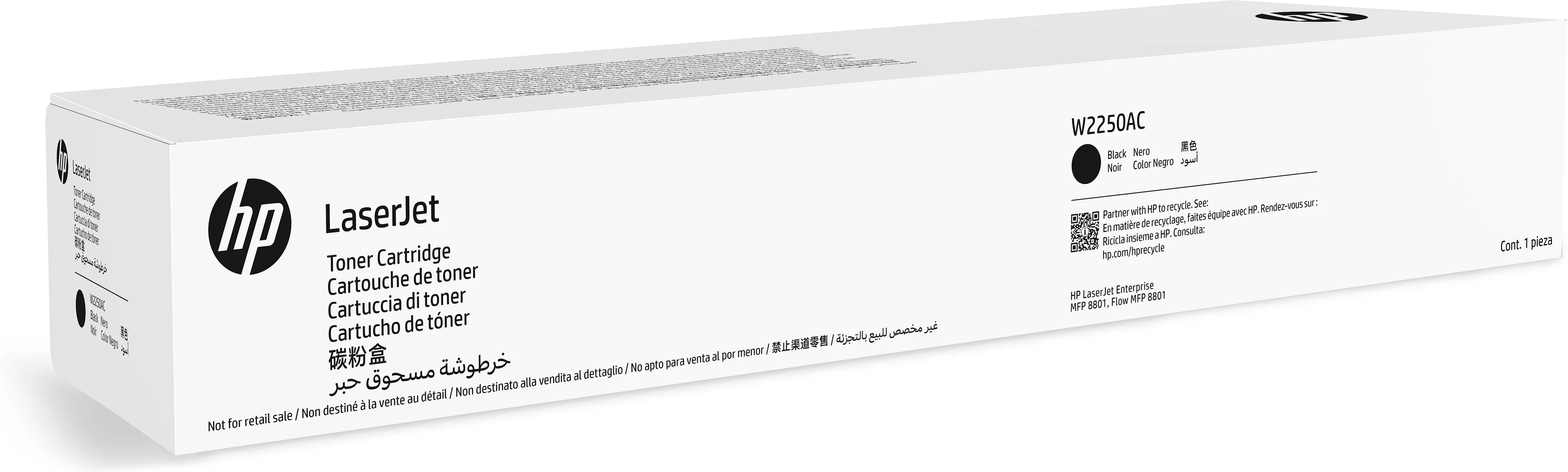 HP W2250AC Original LaserJet Toner Cartridge musta - V&auml;rikasetti
