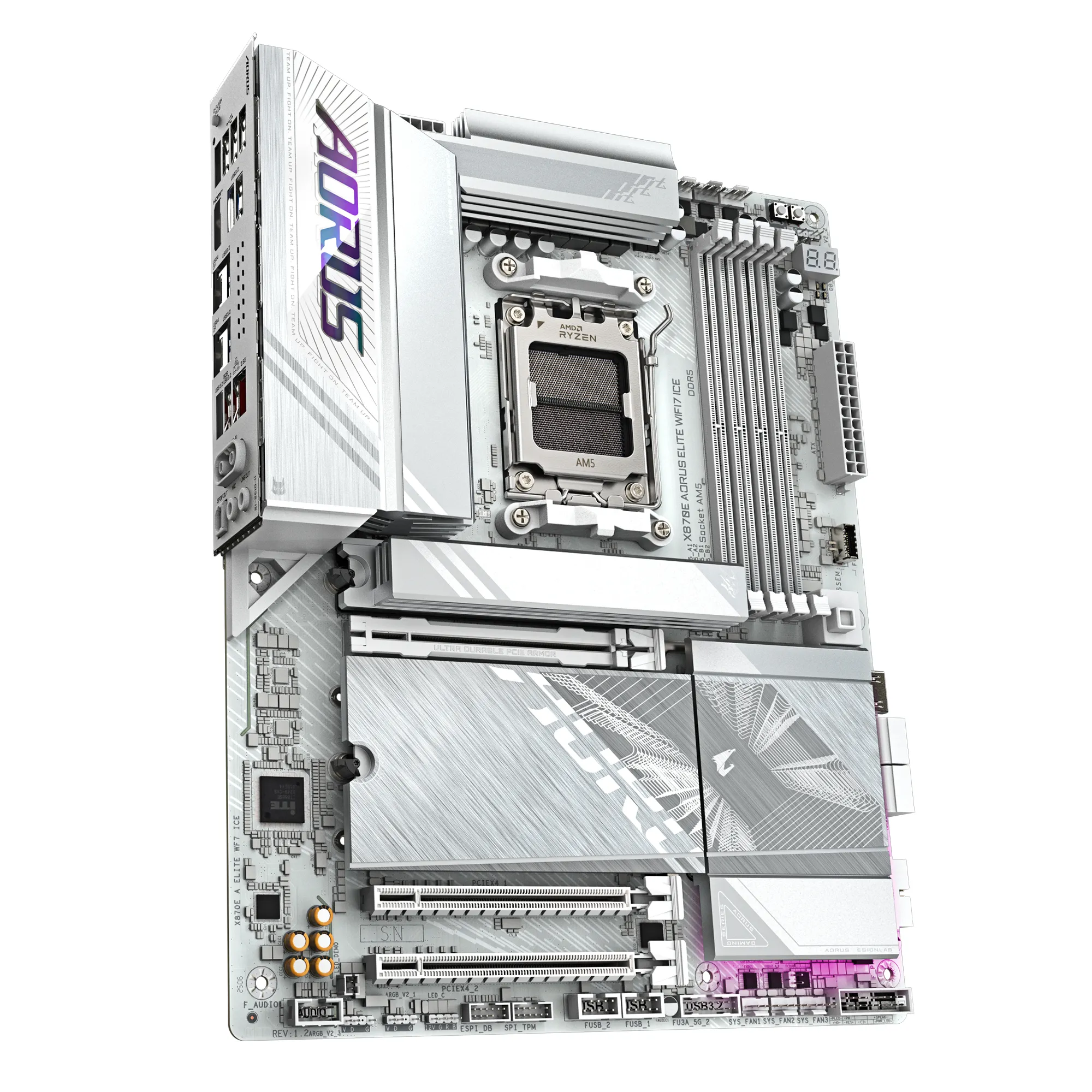 Gigabyte X870E Aorus Elite WIFI7 ICE Gen5 DDR5 AM5 ATX -emolevy