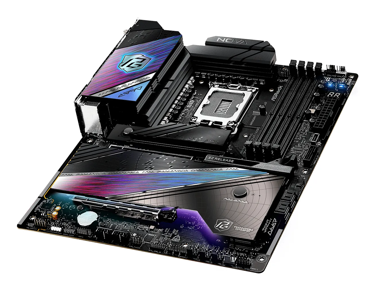 ASRock Phantom Gaming Z890 Nova WiFi 7 LGA1851 ATX - moderkort