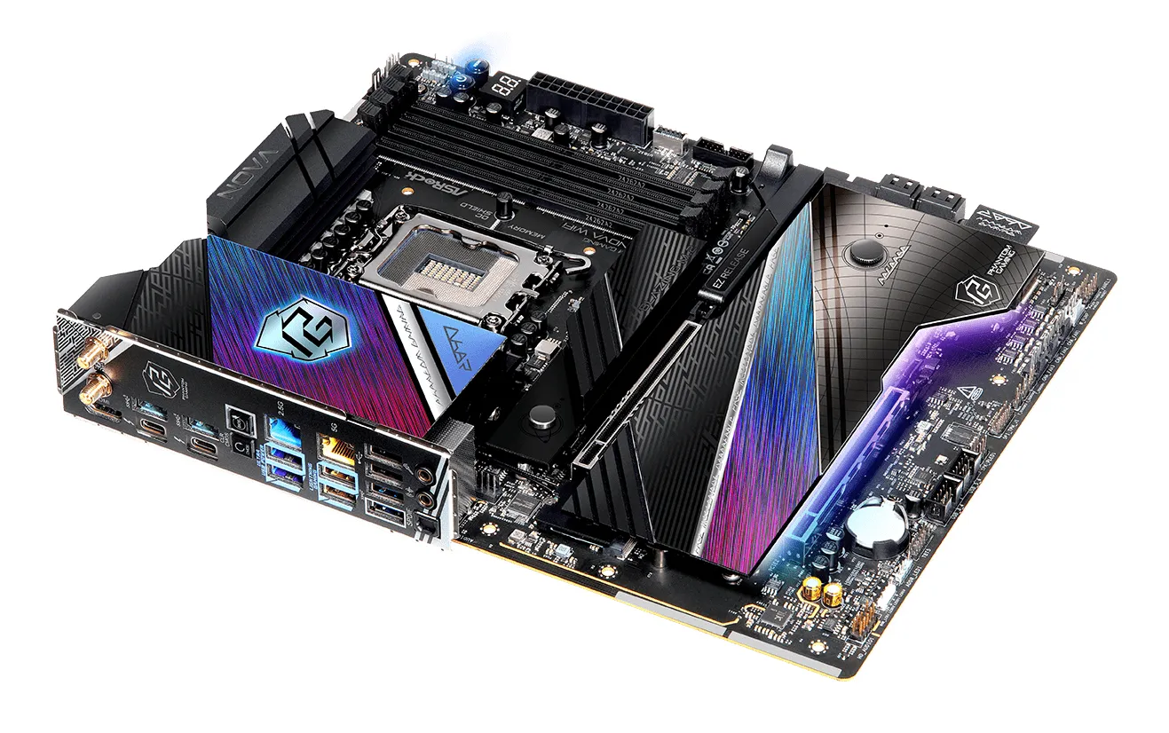 ASRock Phantom Gaming Z890 Nova WiFi 7 LGA1851 ATX - moderkort