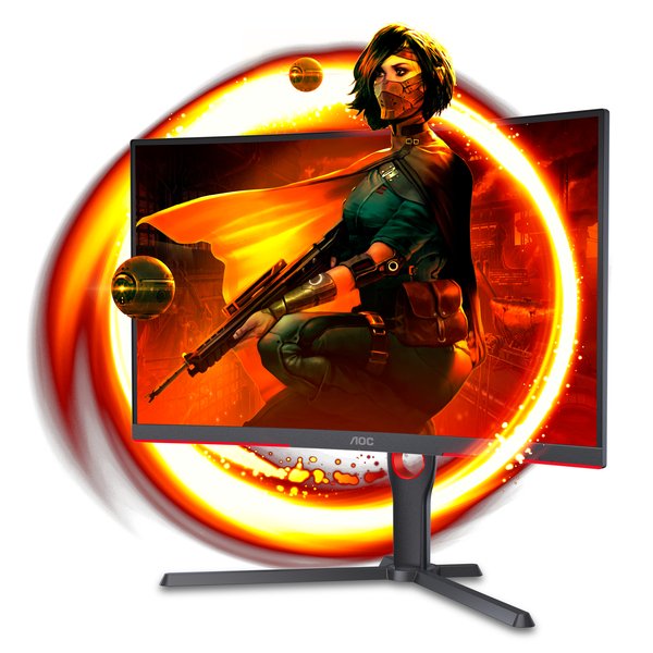 AOC 27" C27G3U/BK, Full HD, VA -kaareva pelin&auml;ytt&ouml;