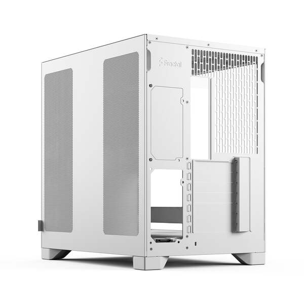 Fractal Design Pop 2 Vision Midi-Tower Case with RGB lighting and window, White RGB