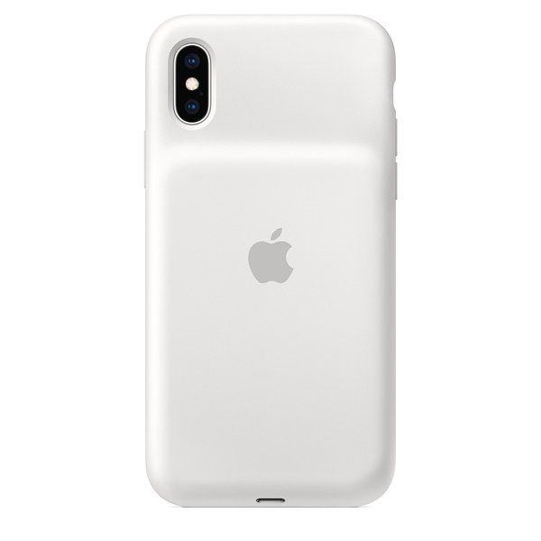 Apple iPhone XS Smart Battery Case - valkoinen
