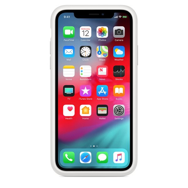 Apple iPhone XS Smart Battery Case - valkoinen