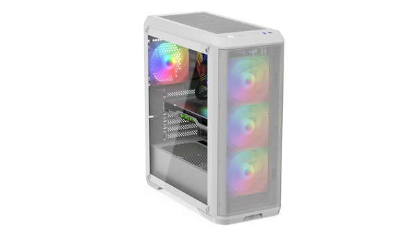 SilentiumPC Ventum VT4V Evo TG ARGB White chassis