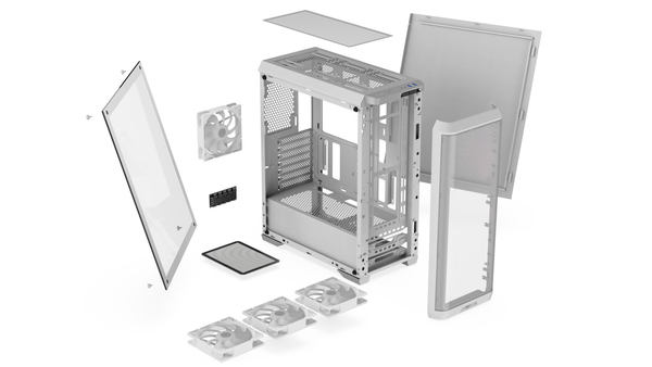 SilentiumPC Ventum VT4V Evo TG ARGB White chassis