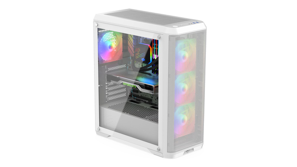 SilentiumPC Ventum VT4V Evo TG ARGB White chassis