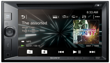 SONY XAVW651BT 2-DIN with DVD