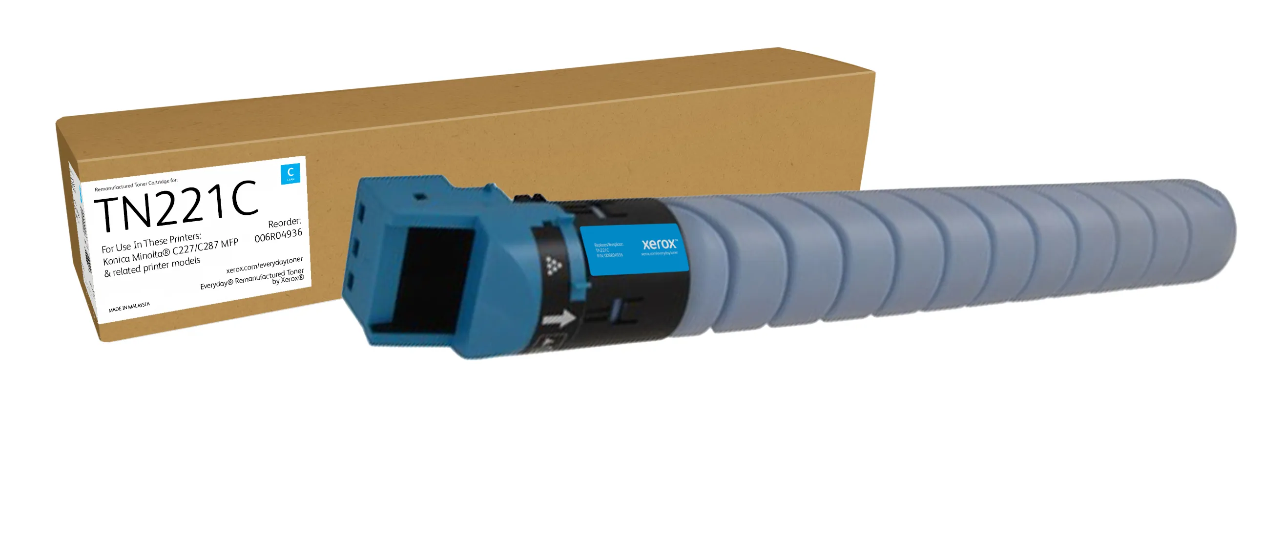 XEROX Everyday Reman Toner s Konica Minolta TN221C Cyan (A8K