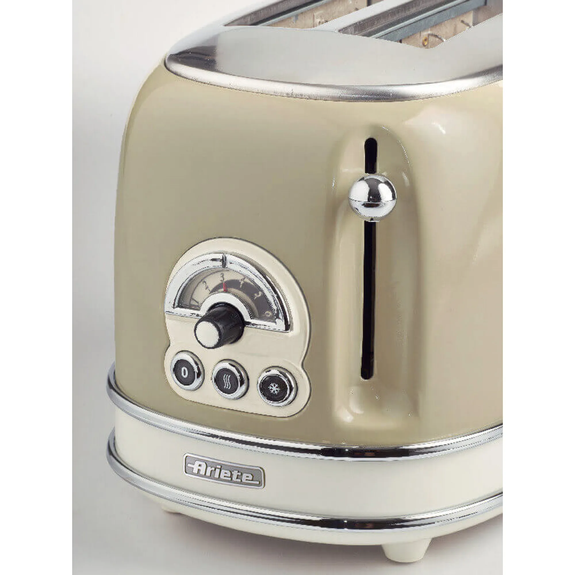 Ariete Vintage 0155 toaster, 2 slices, Beige