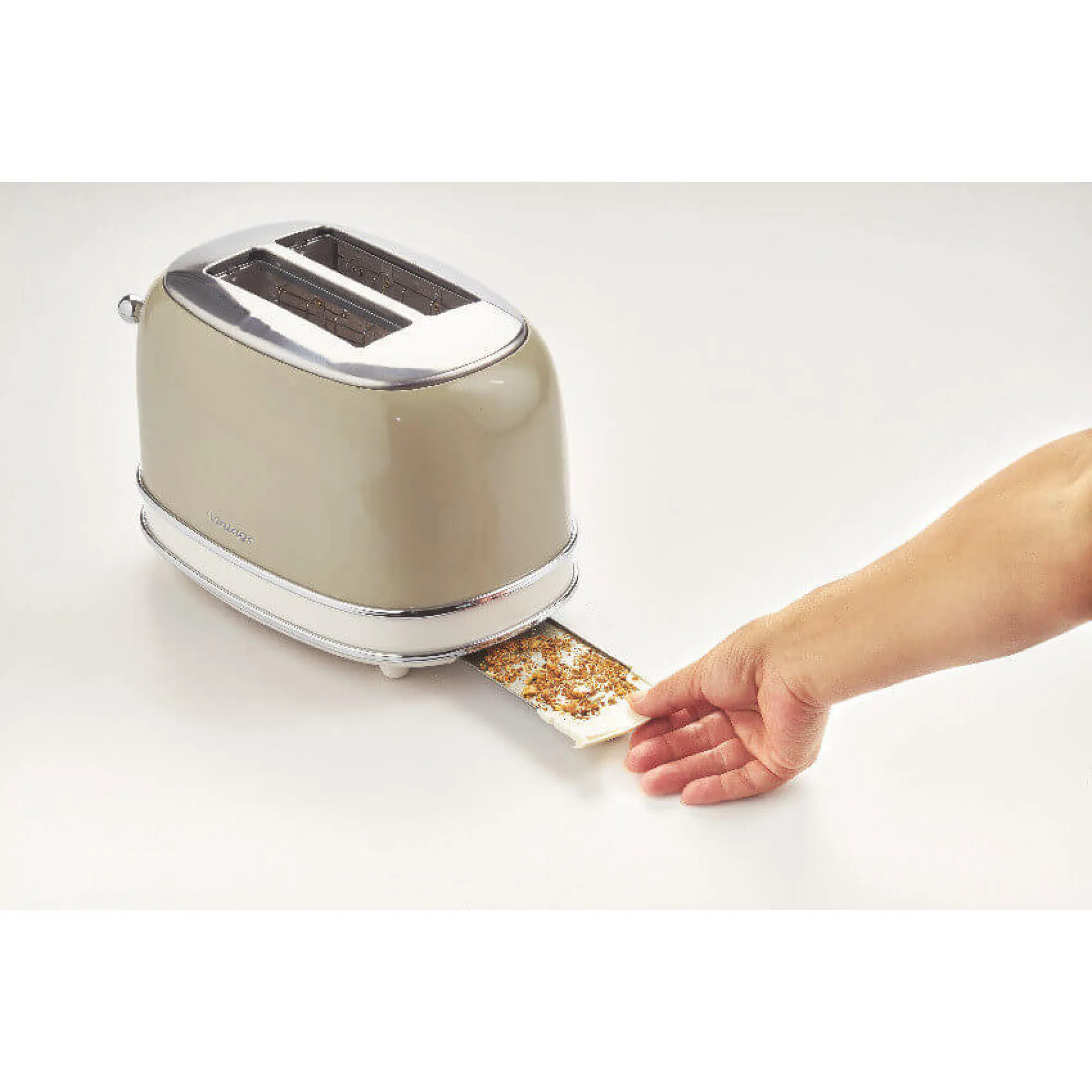Ariete Vintage 0155 toaster, 2 slices, Beige
