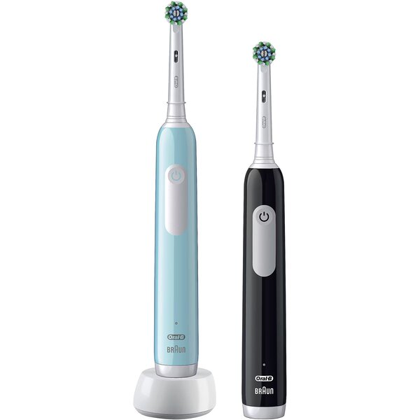 Oral-B iO5 Electric Toothbrush Duo - Matt Black &amp; QuiteWhite