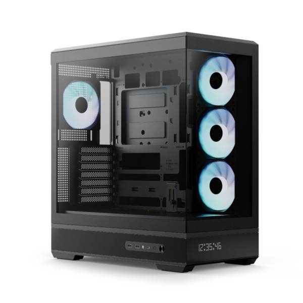 AEROCOOL ACCM-PN09143.11 Midi-Tower Case with RGB lighting, Black