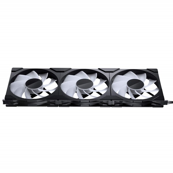 Phanteks M25 Gen2 120mm PWM Fan, Reversed Airflow, DRGB, Black, 3 Pack