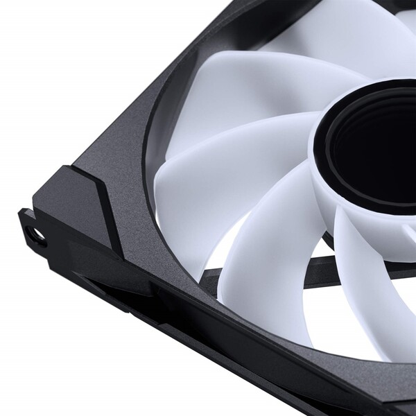 Phanteks M25 Gen2 120mm PWM Fan, Reversed Airflow, DRGB, Black, 3 Pack