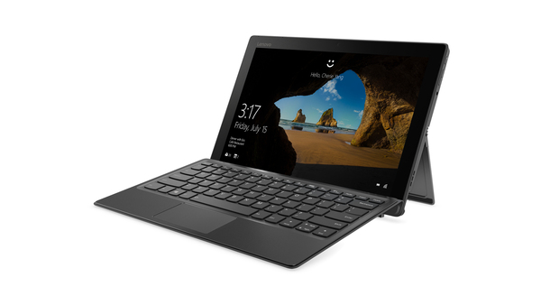 Lenovo Miix 520 12.2" i5-8250U, 8 Gt, 512 Gt, Win 10 -kannettava, musta