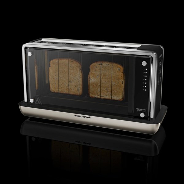 MORPHY RICHARDS Toaster Redefine Glass 4-Slices