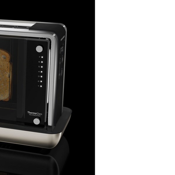 MORPHY RICHARDS Toaster Redefine Glass 4-Slices