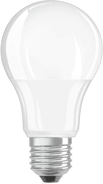 OSRAM LED standard E27 dimbart frostad lampa 60 watt motsvarande 2700 kelvin varmvit