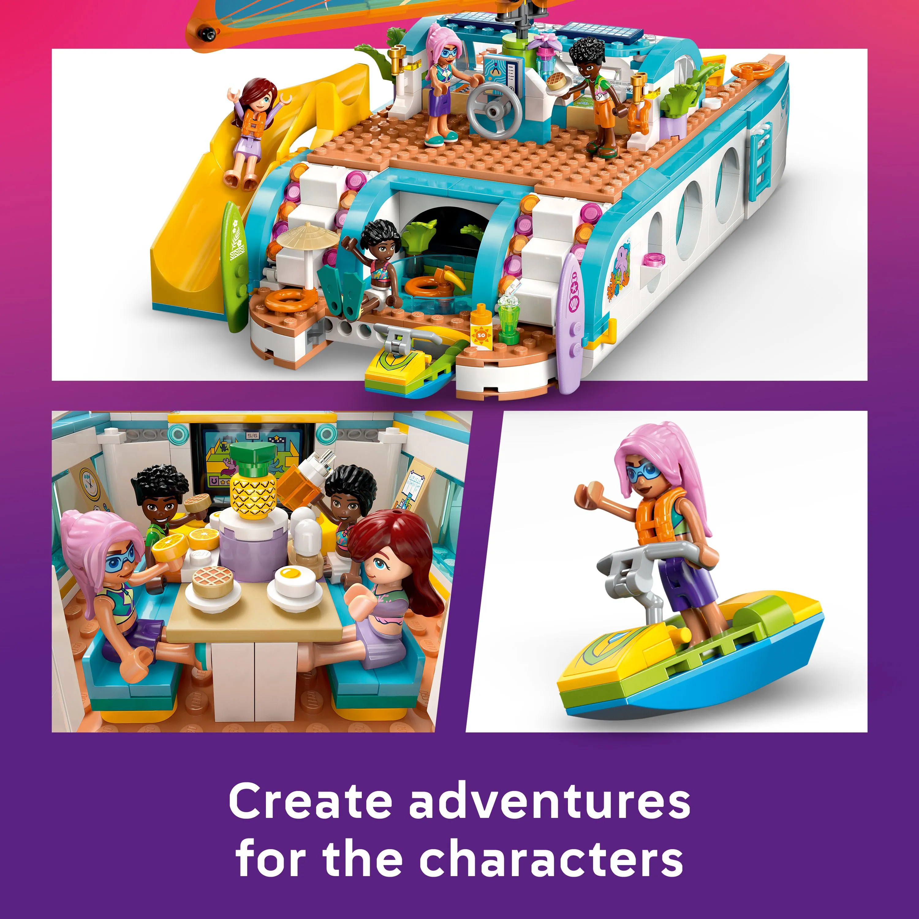 LEGO Friends Boat Adventure 42664