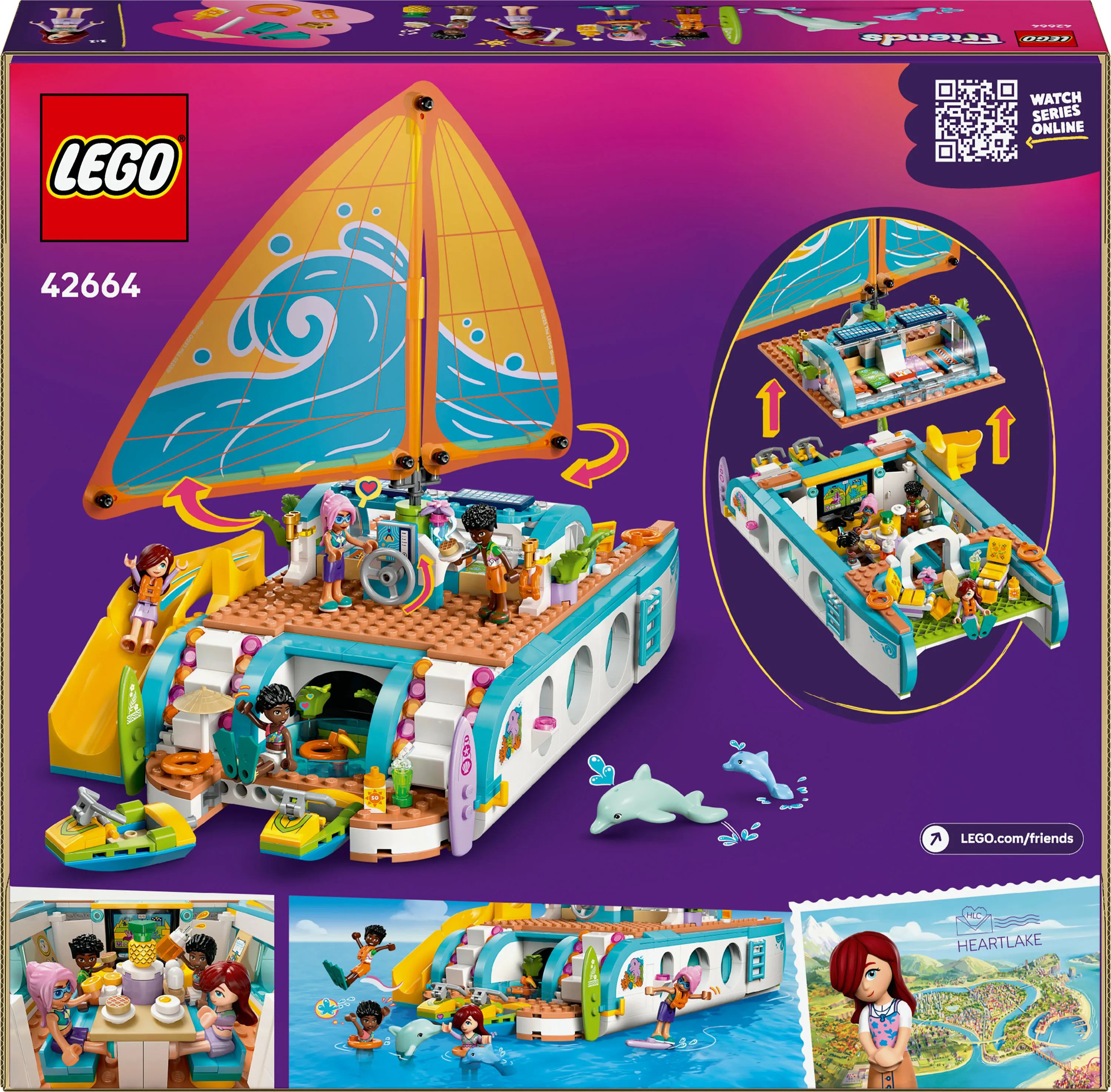 LEGO Friends Boat Adventure 42664