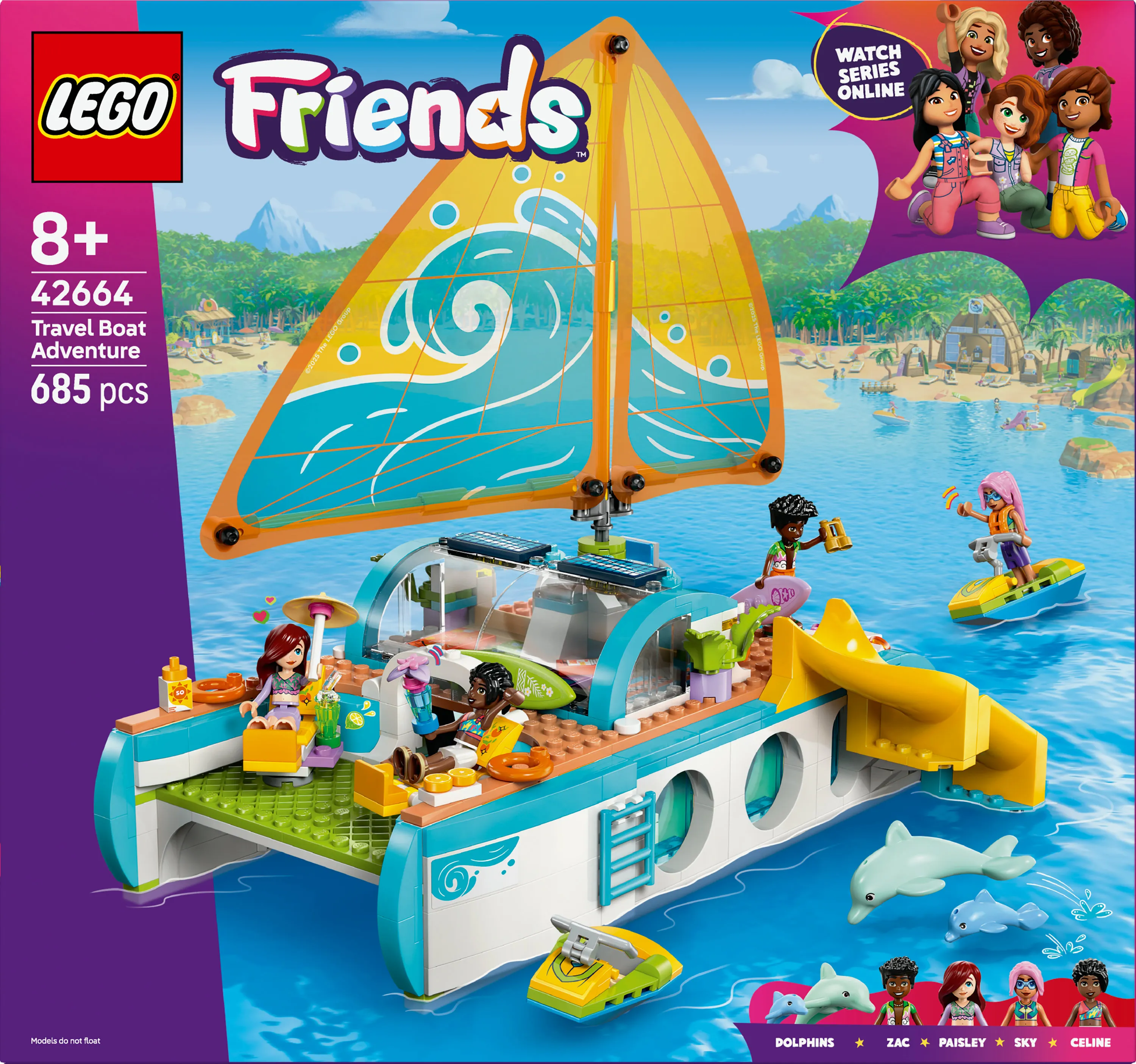 LEGO Friends Boat Adventure 42664