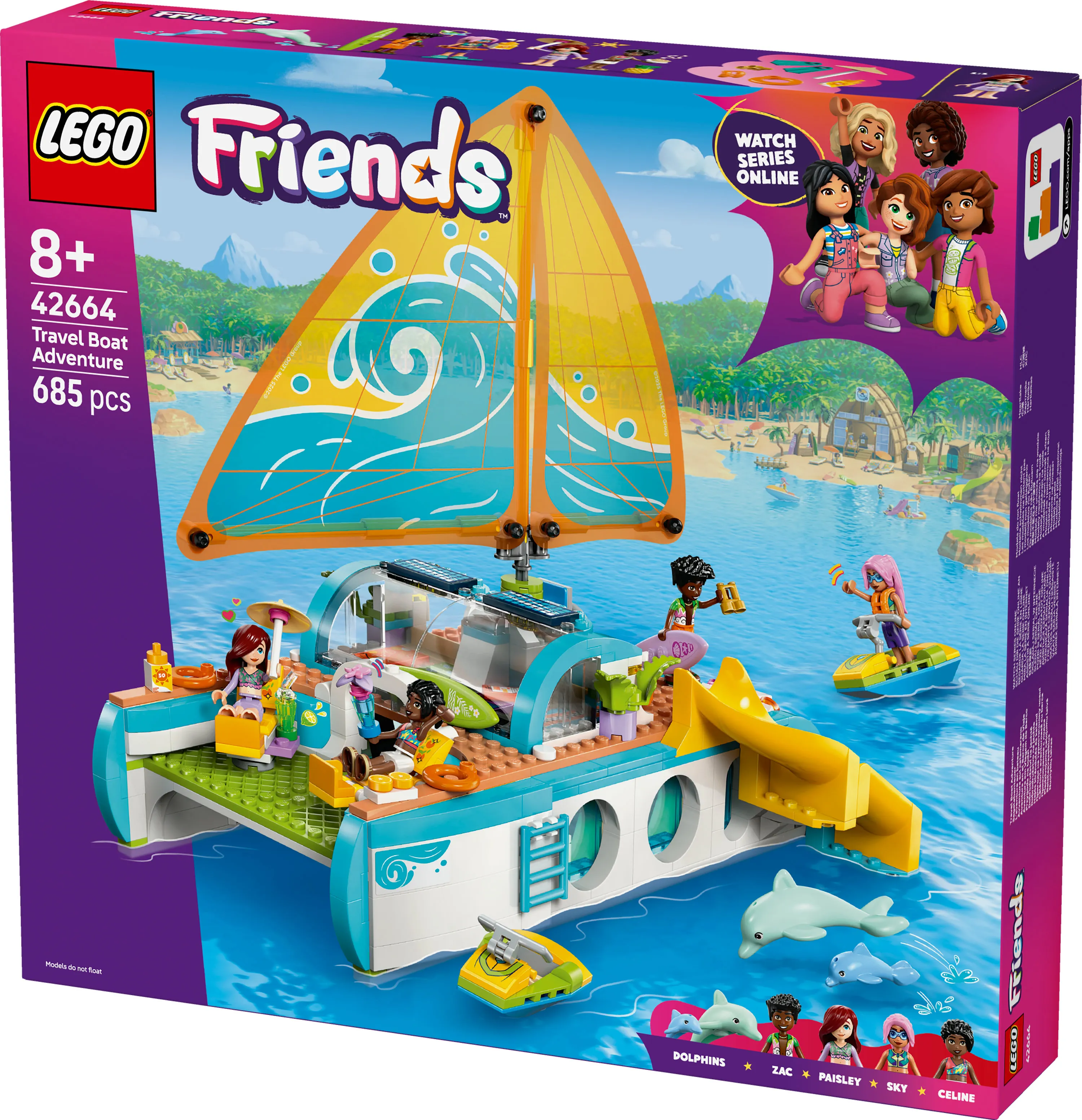 LEGO Friends Boat Adventure 42664