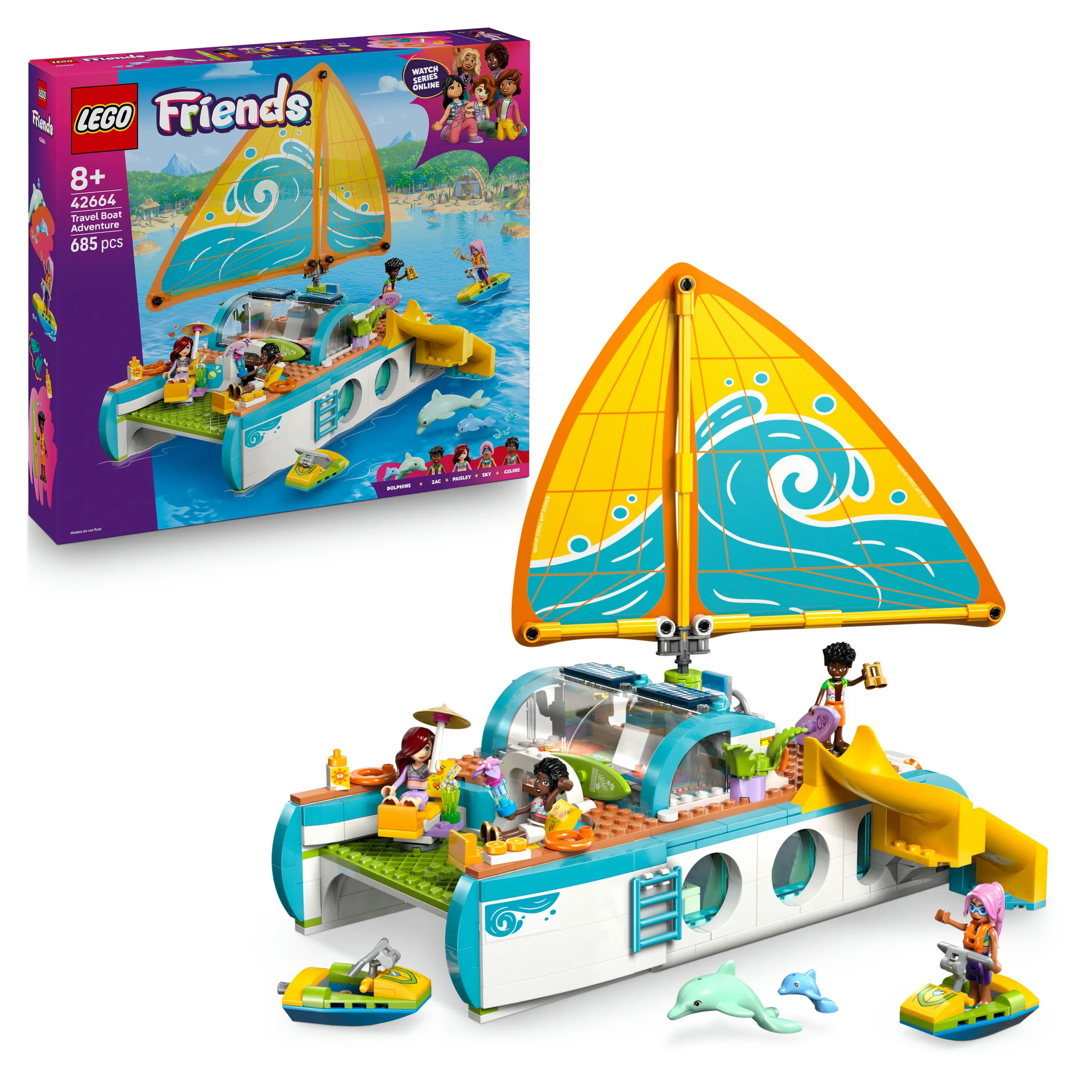 LEGO Friends Boat Adventure 42664