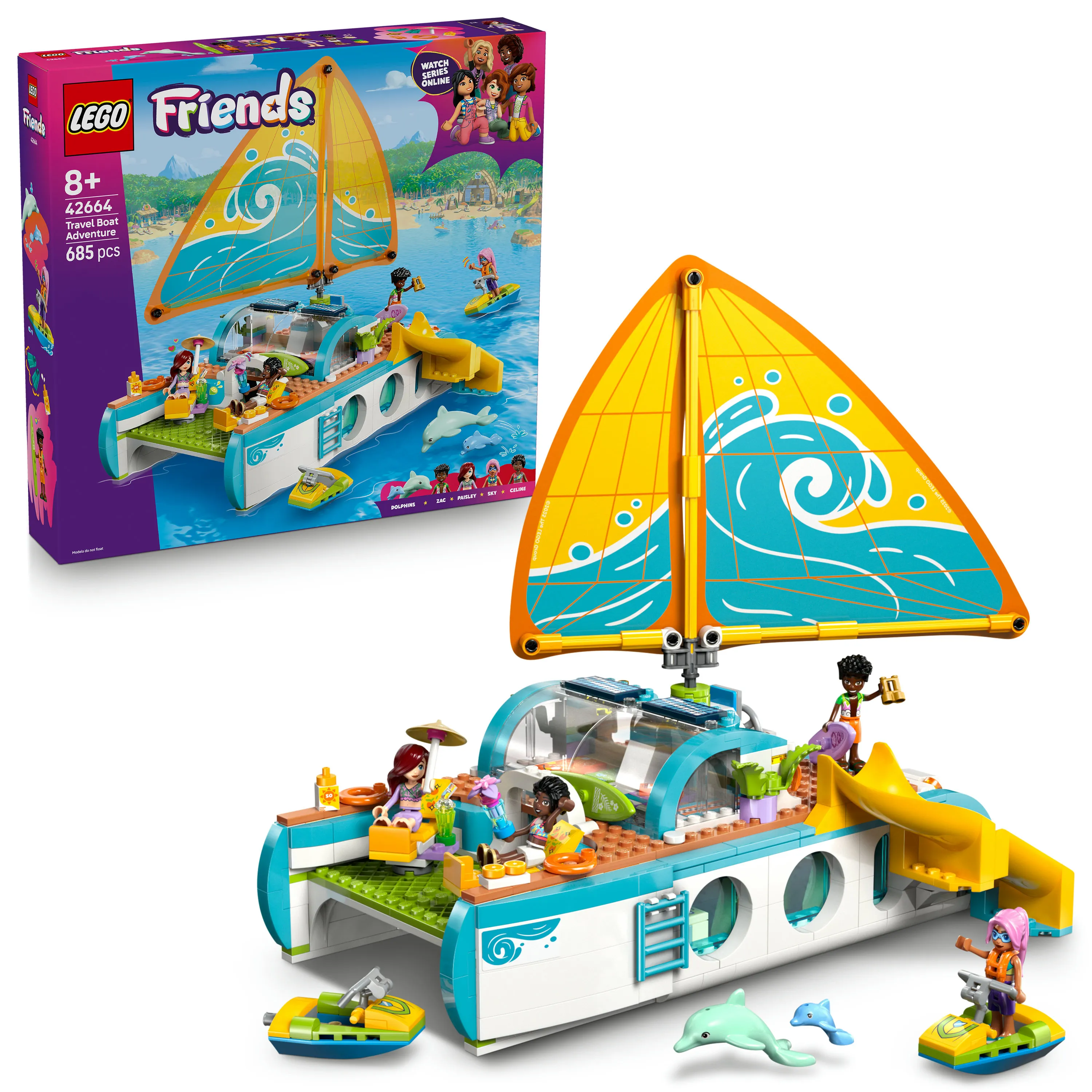 LEGO Friends Boat Adventure 42664