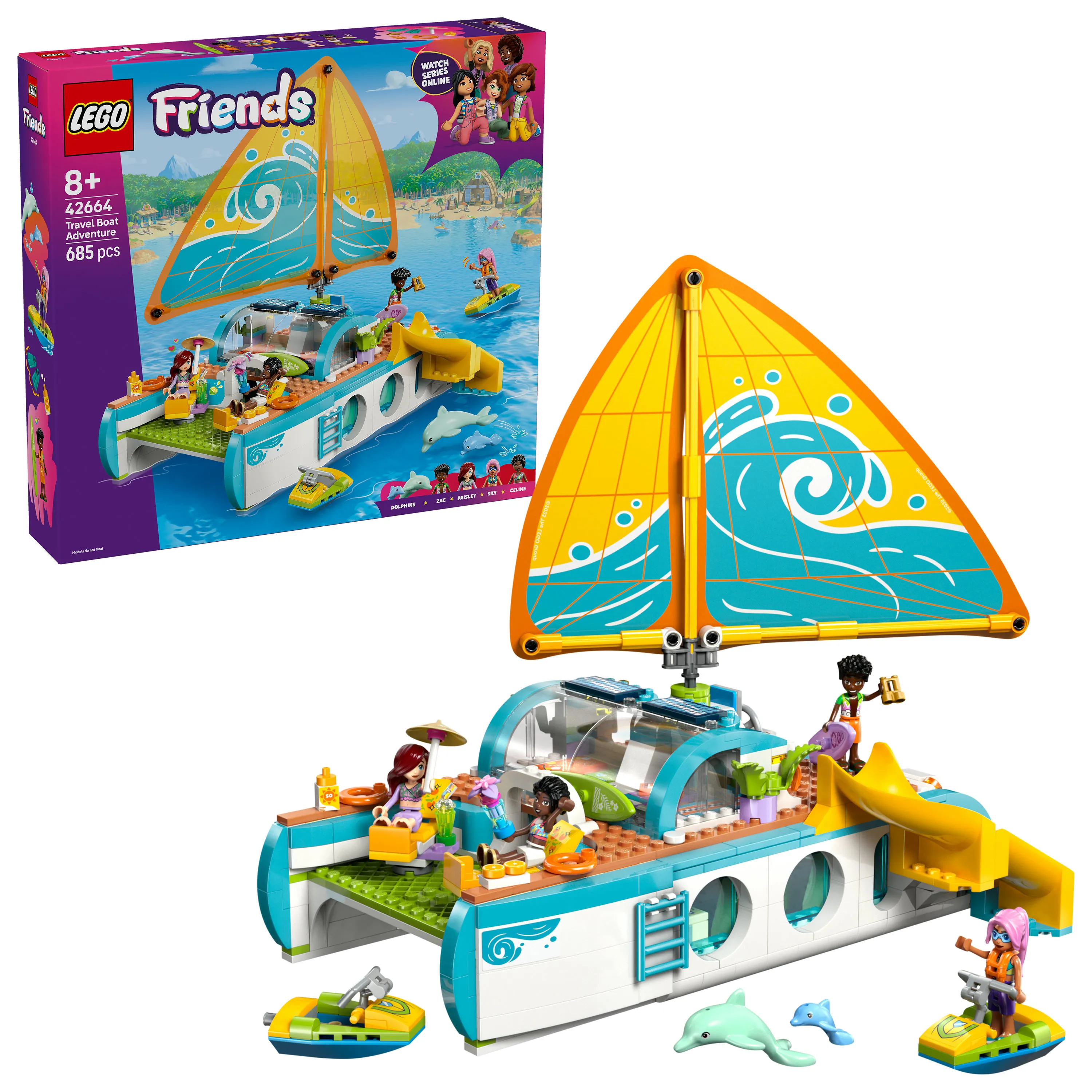 LEGO Friends Boat Adventure 42664