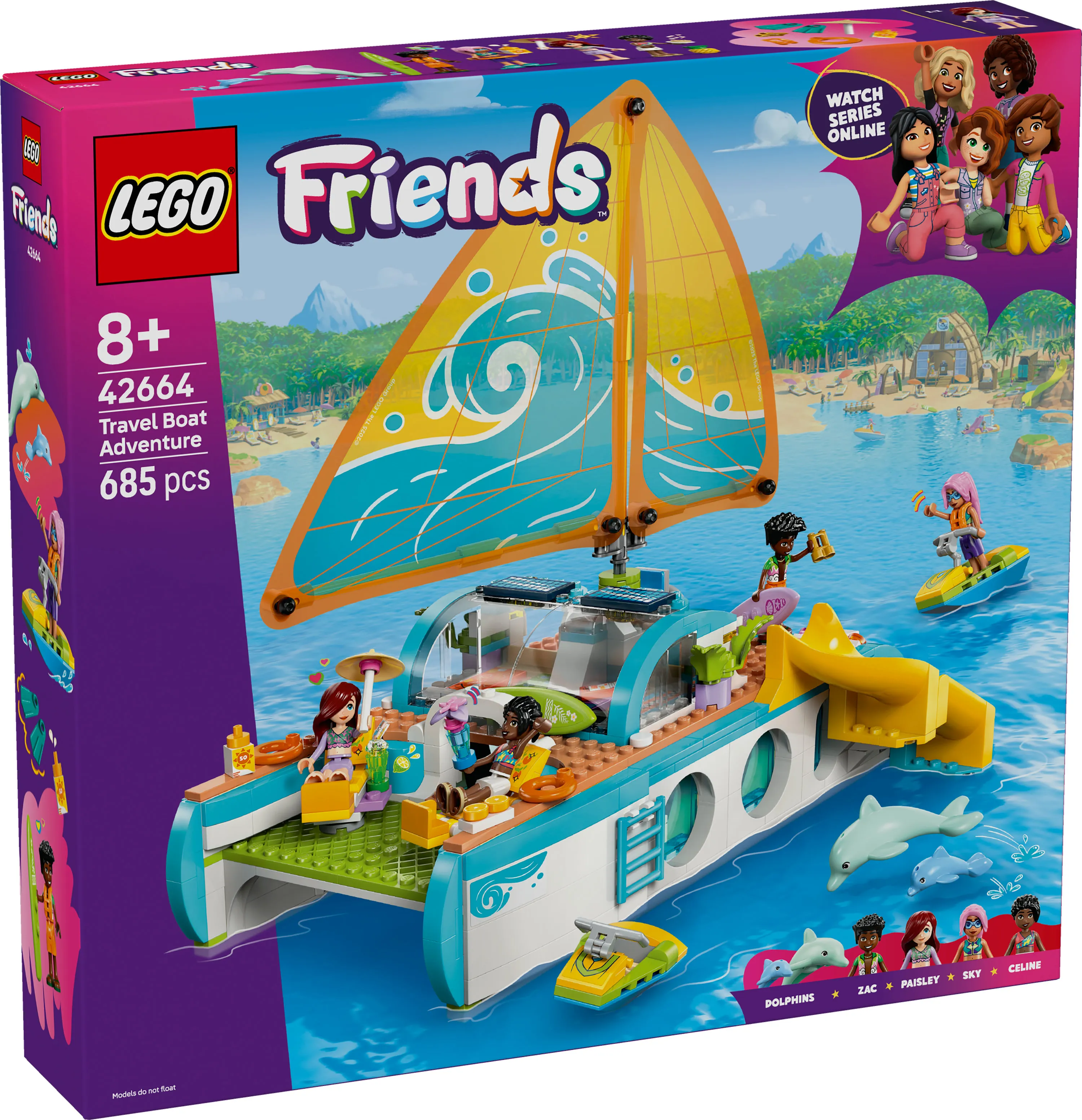 LEGO Friends Boat Adventure 42664