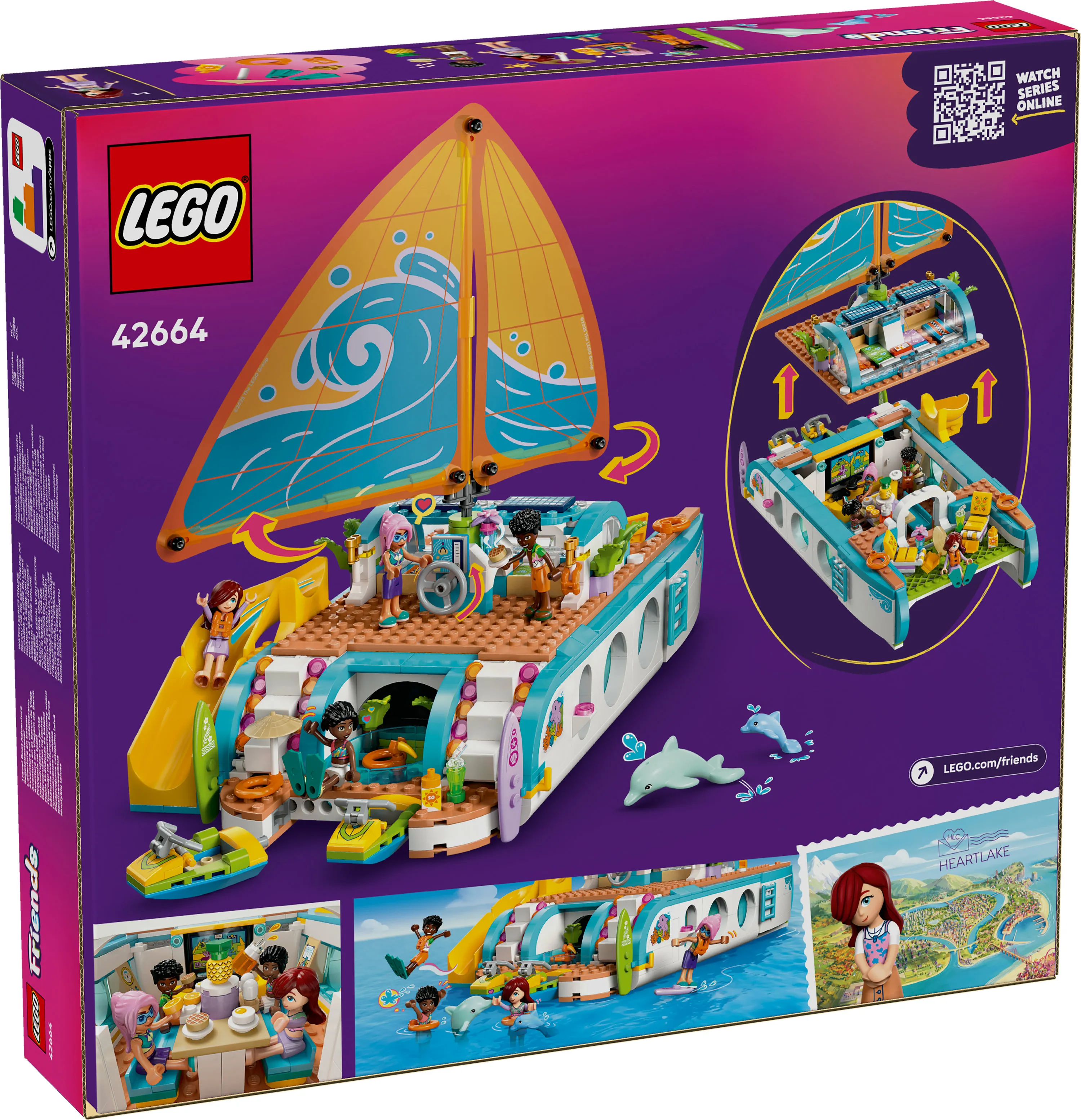 LEGO Friends Boat Adventure 42664