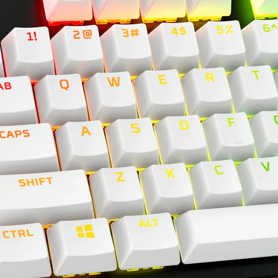 HyperX Rubber Keycaps Gaming Accessory Kit (Nordic) - White